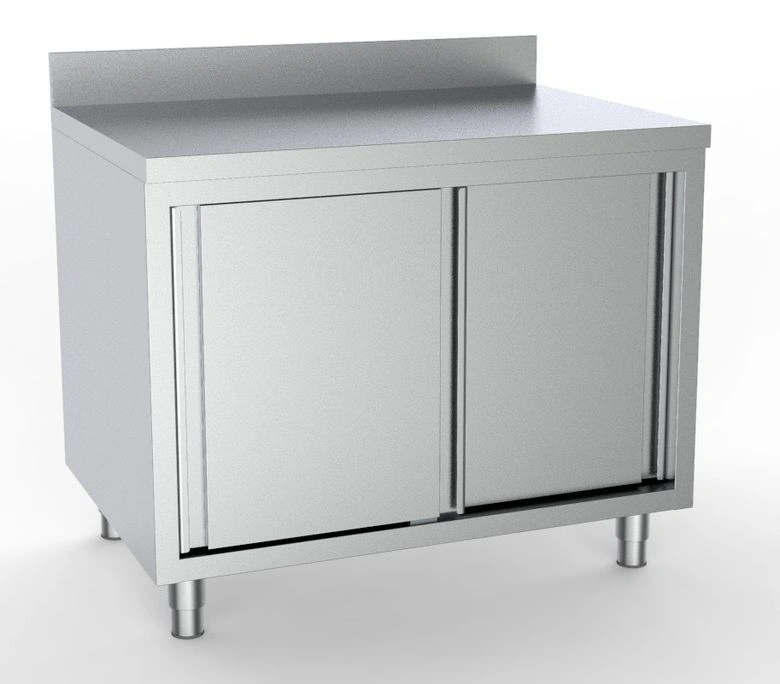 600 PLAN DE TRAVAIL PORTES COULISSTANTES BORD RELEVÉ 1800