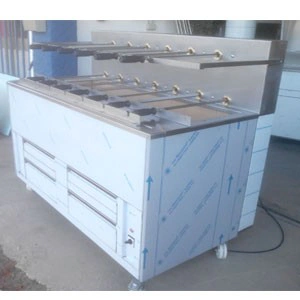 Barbecue portugais 11 grilles rotatives à2 étages