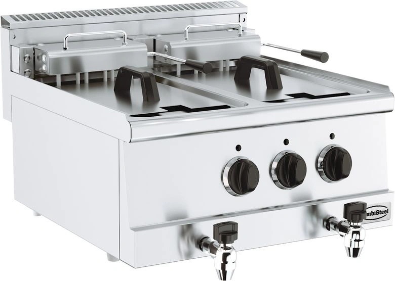 BASE 600 FRITEUSE A ÉL. 2X10L