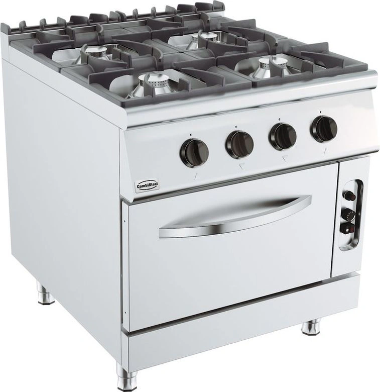 BASE 900 CUISINIERE A GAZ 4 BR, AVEC FOUR À GAZ