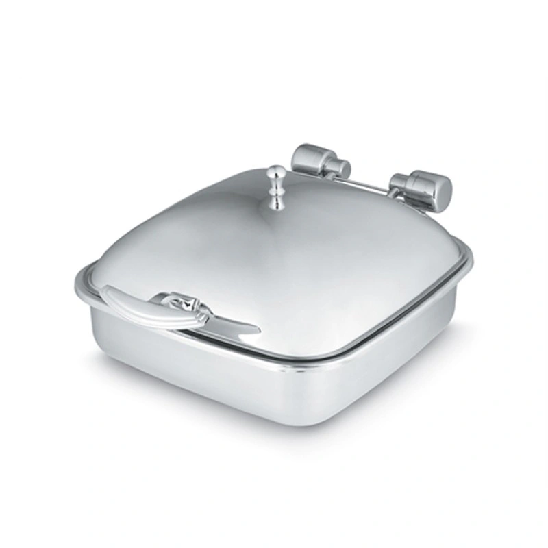 Chafing dish carré inox 5.8 L à induction VOLLRATH