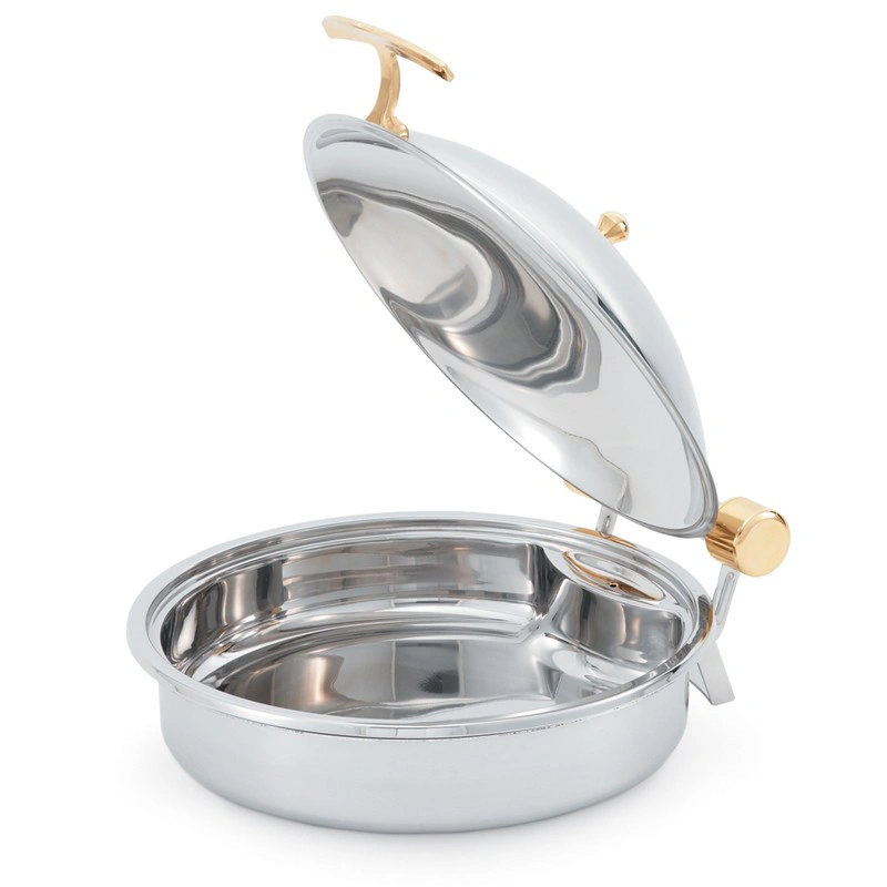Chafing dish rond inox 5.8 L à induction VOLLRATH