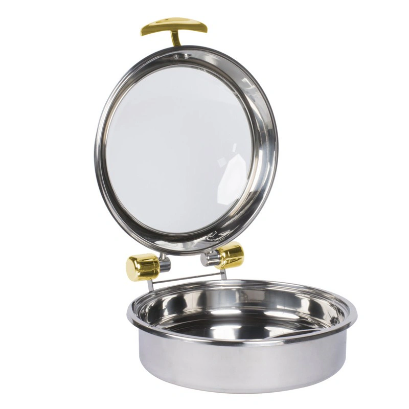 Chafing dish rond inox 5.8 L à induction VOLLRATH