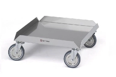 Chariot bas pour paniers sans poignée