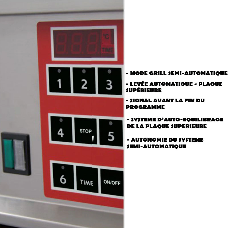 Clam électrique double Semi-automatique