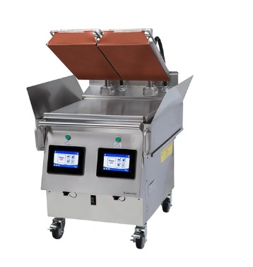 Clam électrique double un plateau à gauche
