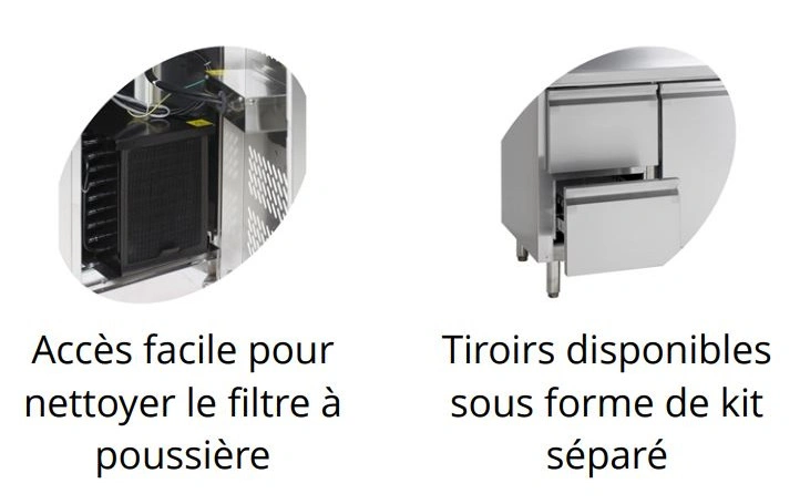 Comptoir de boulangerie Positif - 2 Portes