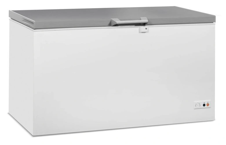 CONGÉLATEUR BAHUT COUVERCLE EN INOX 469 L