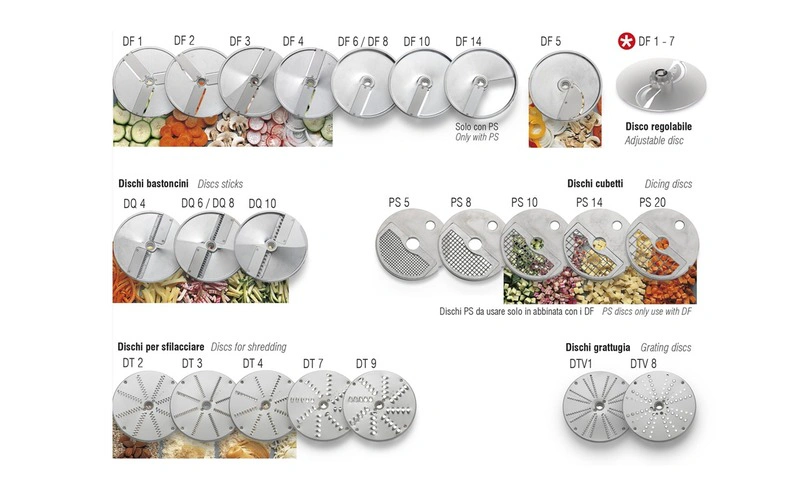 Coupe-légumes TM INOX CE 380/50/3