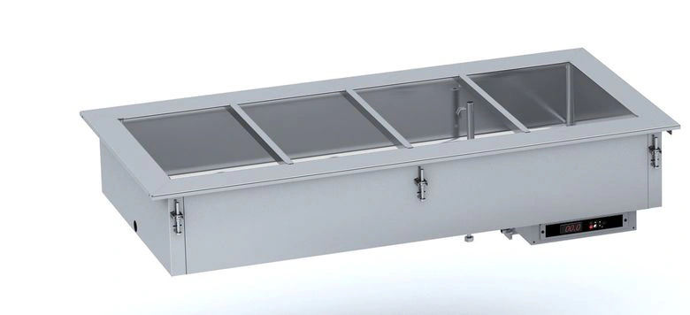 DROP-IN BAIN-MARIE 4/1 - REMPLISSAGE D’EAU AUTOMATIQUE