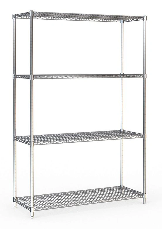 ÉTAGÈRES 4 LEVELS 1200 DÉMONTABLE
