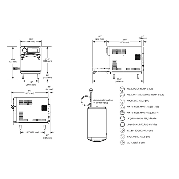 Four à cuisson rapide SOTA SINGLE MAG TURBOCHEF