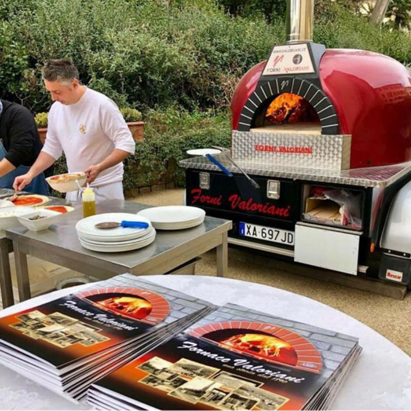 Four à pizza Bois ou GAZ professionnel 120 TRAILER