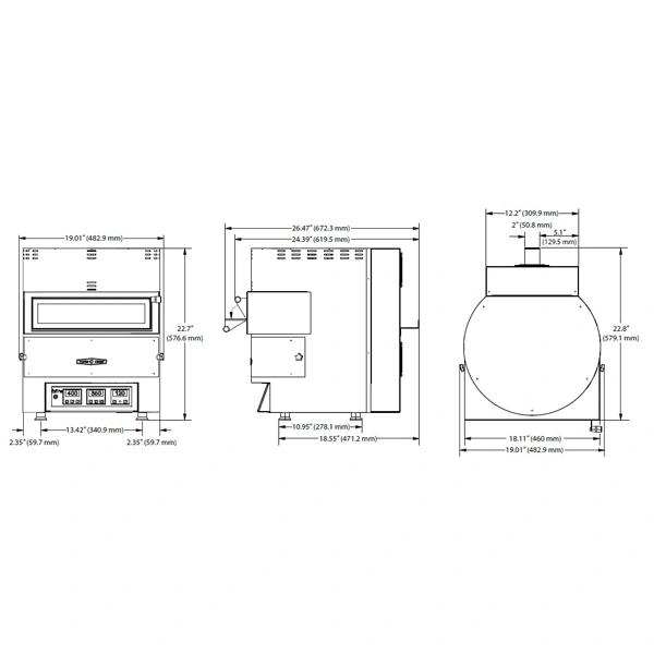 Four à pizza cuisson rapide FIRE TURBOCHEF