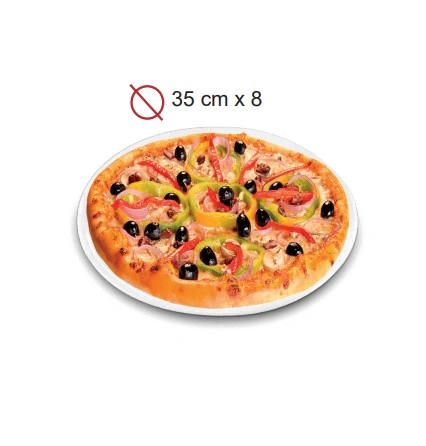 Four à pizza électrique 2x4 pizzas 35cm