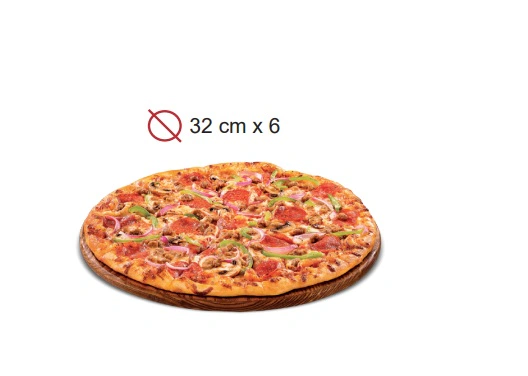 Four à pizza électrique 6 pizzas 32cm