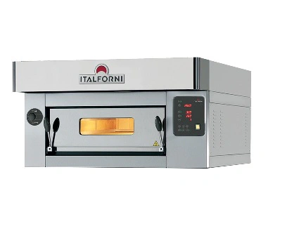Four à pizza gamme CL 1 chambre 6 pizzas inox