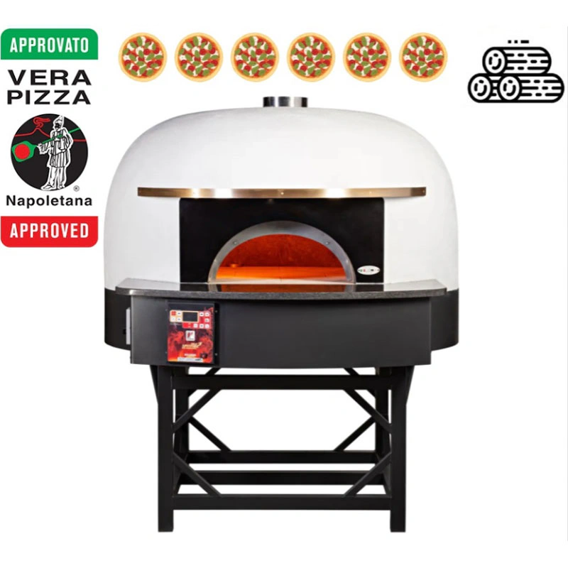 Four à pizza Napolitain bois 6 pizzas 120x120