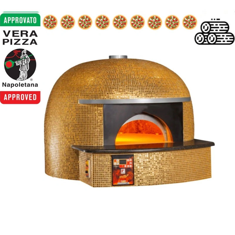 Four à pizza Napolitain bois 9 pizzas 140x140