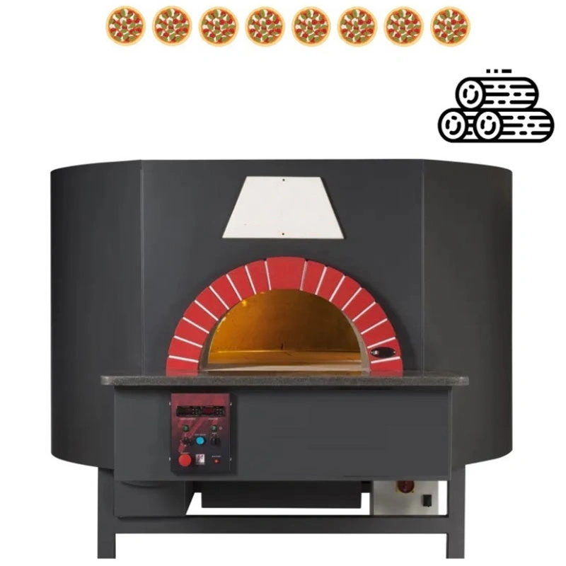 Four à pizza rotatif 8 pizzas Ø 32cm