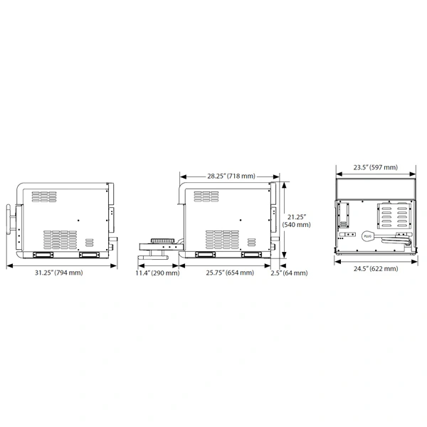 Four cuisson rapide I3 TOUCH TURBOCHEF