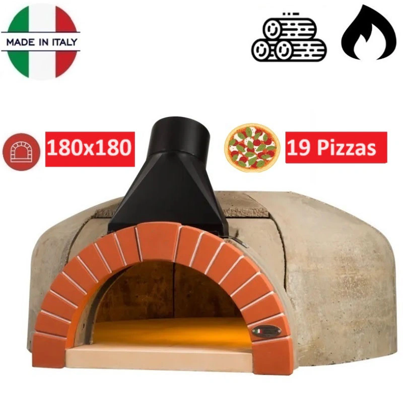 Four en kit bois ou gaz 19 pizzas 180x180 cm