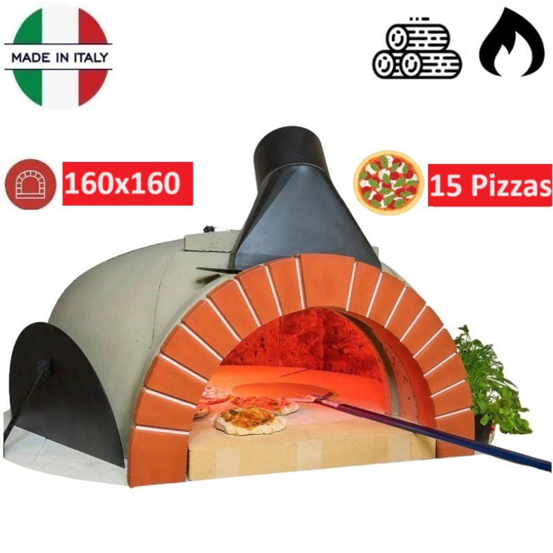 Four en kit gaz ou bois 15 pizzas 160x160 cm