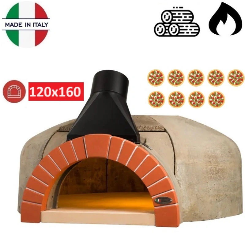 Four en kit gaz ou bois 9 pizzas 120x160 cm