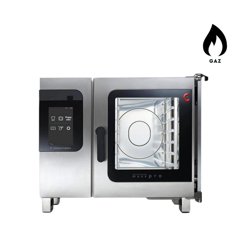 Four mixte Gaz Maxx Pro easyTouch – 6+1 niveaux GN 1/1 avec chaudière