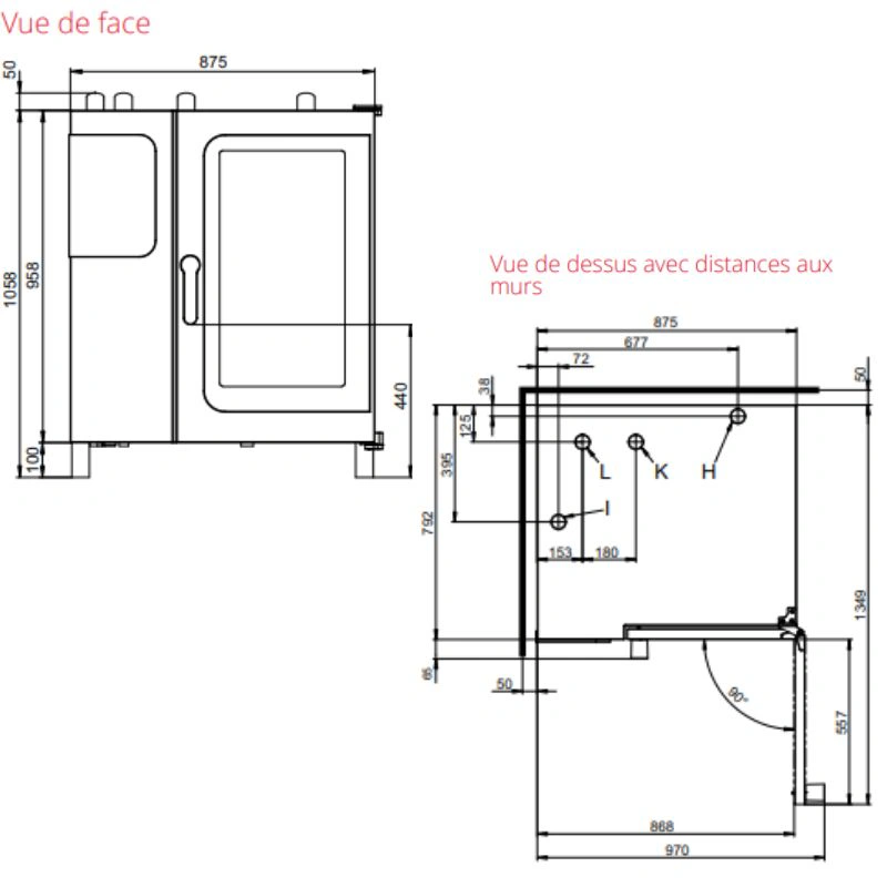 Four mixte Gaz Maxx Pro easyTouch – 10+1 niveaux GN 1/1 avec chaudière