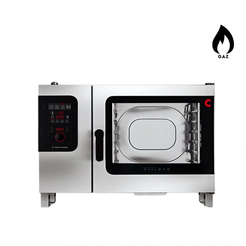 Four mixte Gaz Maxx Pro easyDial – 6+1 niveaux GN 2/1 avec injection
