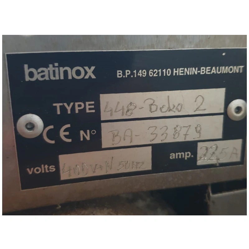 Four ventile électrique Batinox 400x800 5 niveaux d'Occasion