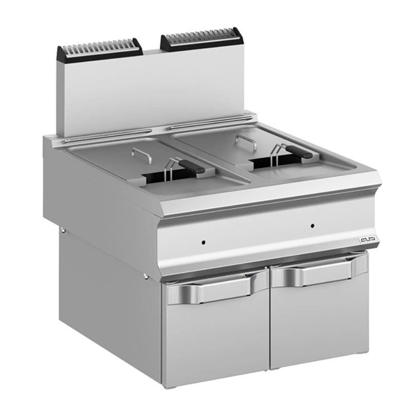 Friteuse 2 x 18 Litres gaz DOMINA 900 PRO