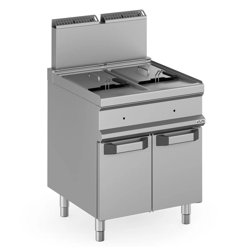 Friteuse 2x 14 Litres gaz magristra plus 700