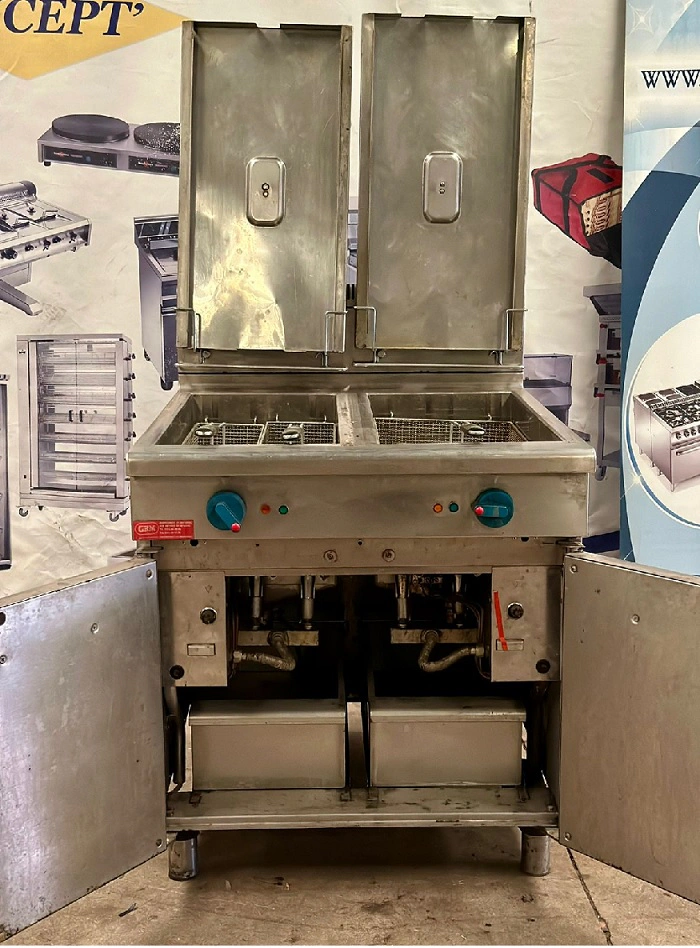 Friteuse à gaz 2 cuves