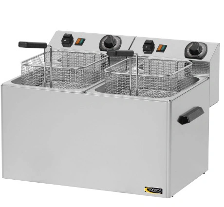 Friteuse electrique 2 cuves 16L