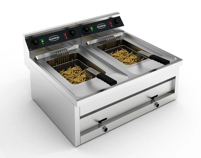 Friteuse electrique 2x12L