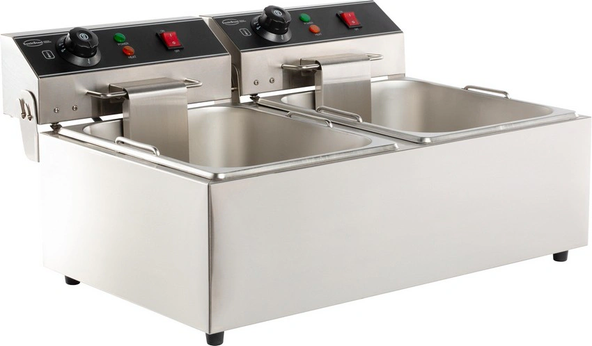 Friteuse electrique 2x6L
