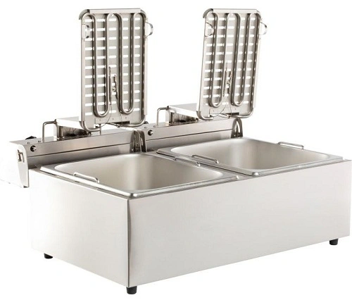 Friteuse electrique 2x6L