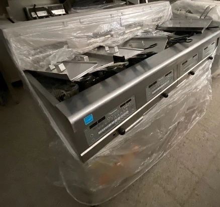 Friteuse électrique 4 cuves filtration automatique d'Occasion