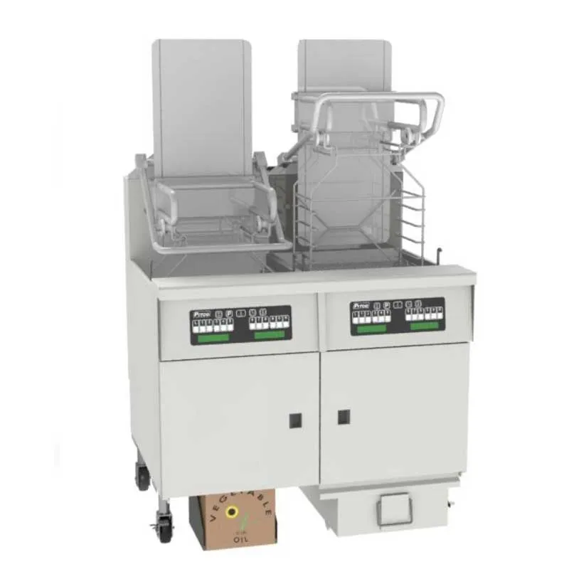 Friteuse électrique à racks avec filtration