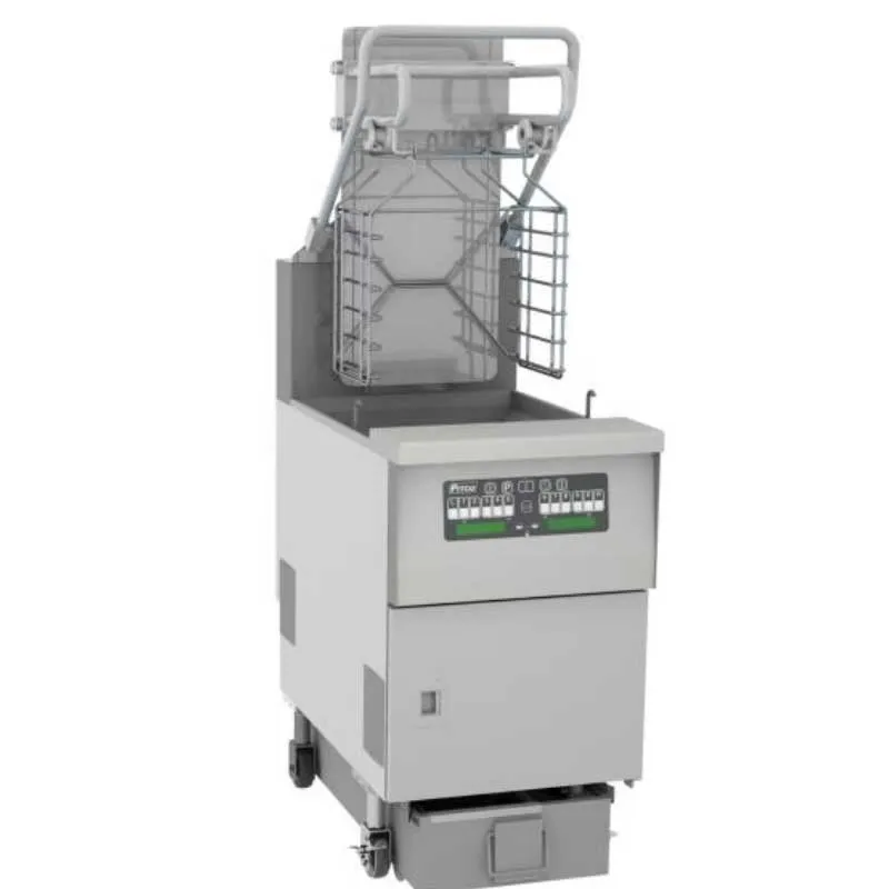 Friteuse électrique à racks avec filtration