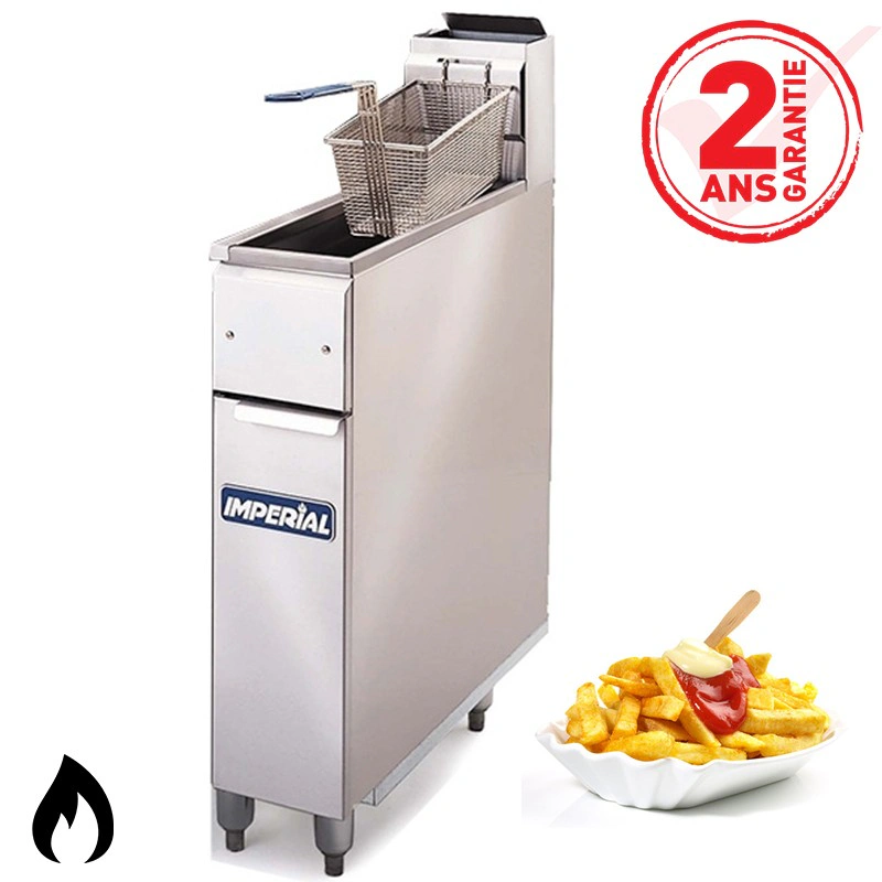 Friteuse gaz haut rendement 14 L IMPERIAL