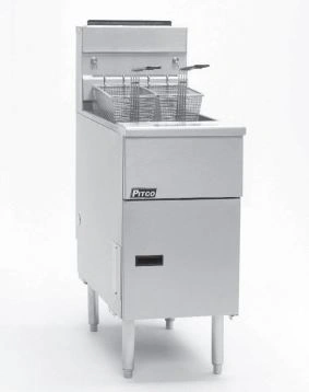 Friteuse haut rendement Gaz 19.5L
