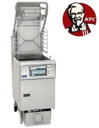 Friteuse ouverte gaz avec filtration