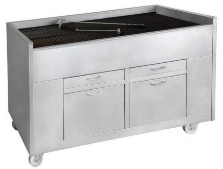 Grill Charbon de Bois 600 pour viande et poisson