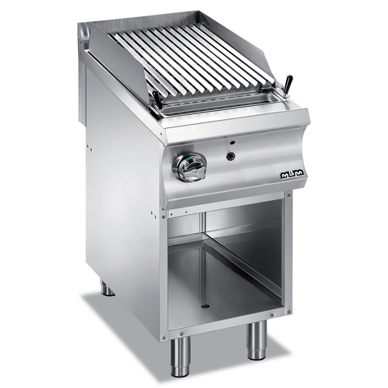 Grill charcoal gaz sur baie libre