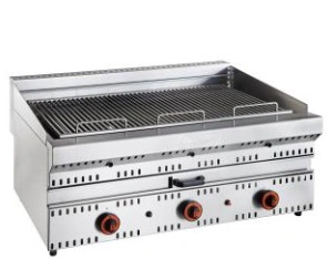 Grill Gaz avec Déflecteurs Ligne 700 GVD-3G SB