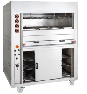 Grill Gaz Triphase avec armoire chaude 900 double