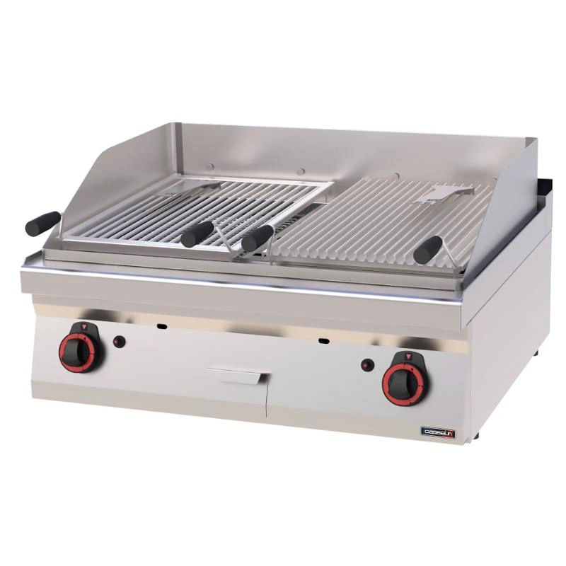 Grill pierre de lave double 40